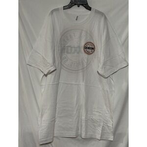 75 characters ✔)  Alternate: Dixxon Sturgis Ride Fast Corpo White Tee 2XL NWOT